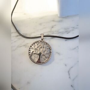 Silver Tree of Life Pendant Necklace